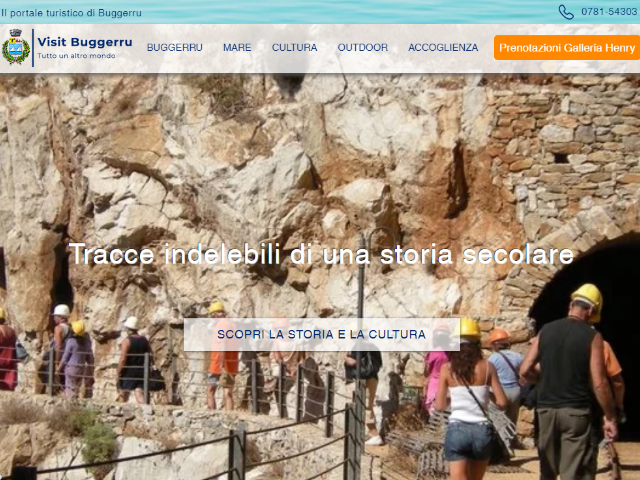 È online il portale turistico del Comune di Buggerru È online il portale turistico del Comune di Buggerru